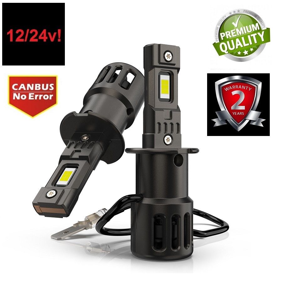 MINI LED SIJALICE H3 SET CSP chip 12-24v 10000LM G15 Beograd Zemun